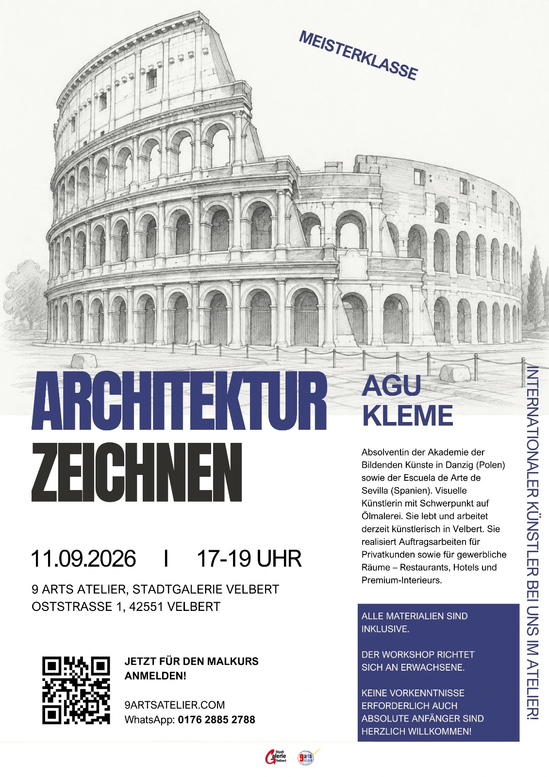 9 Arts Atelier Workshop