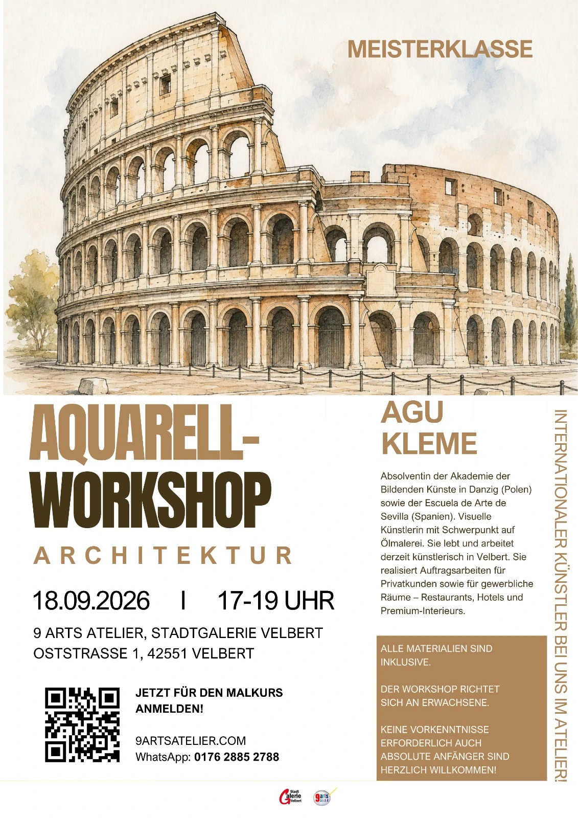 9 Arts Atelier Workshop